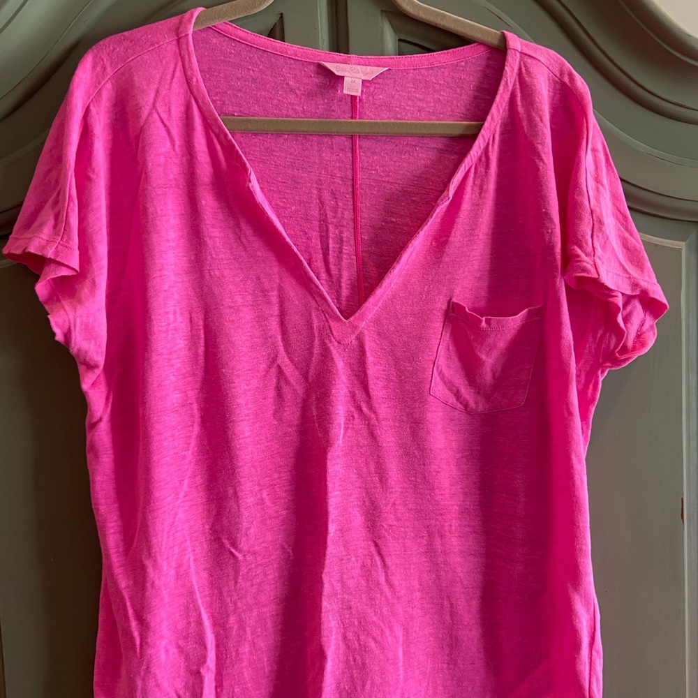 Lilly Pulitzer linen top